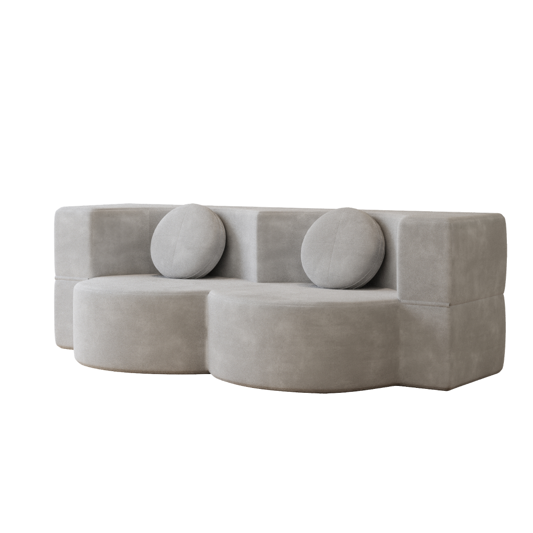 Sofá-Cama Amendoim 198cm SMART SOFÁ - Sofá Embalado a Vácuo em Espuma de Alta Densidade